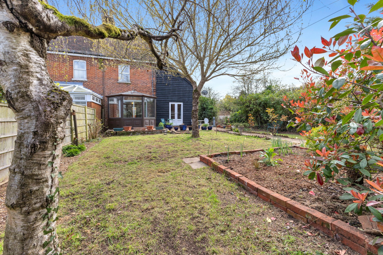 Rear garden and grounds