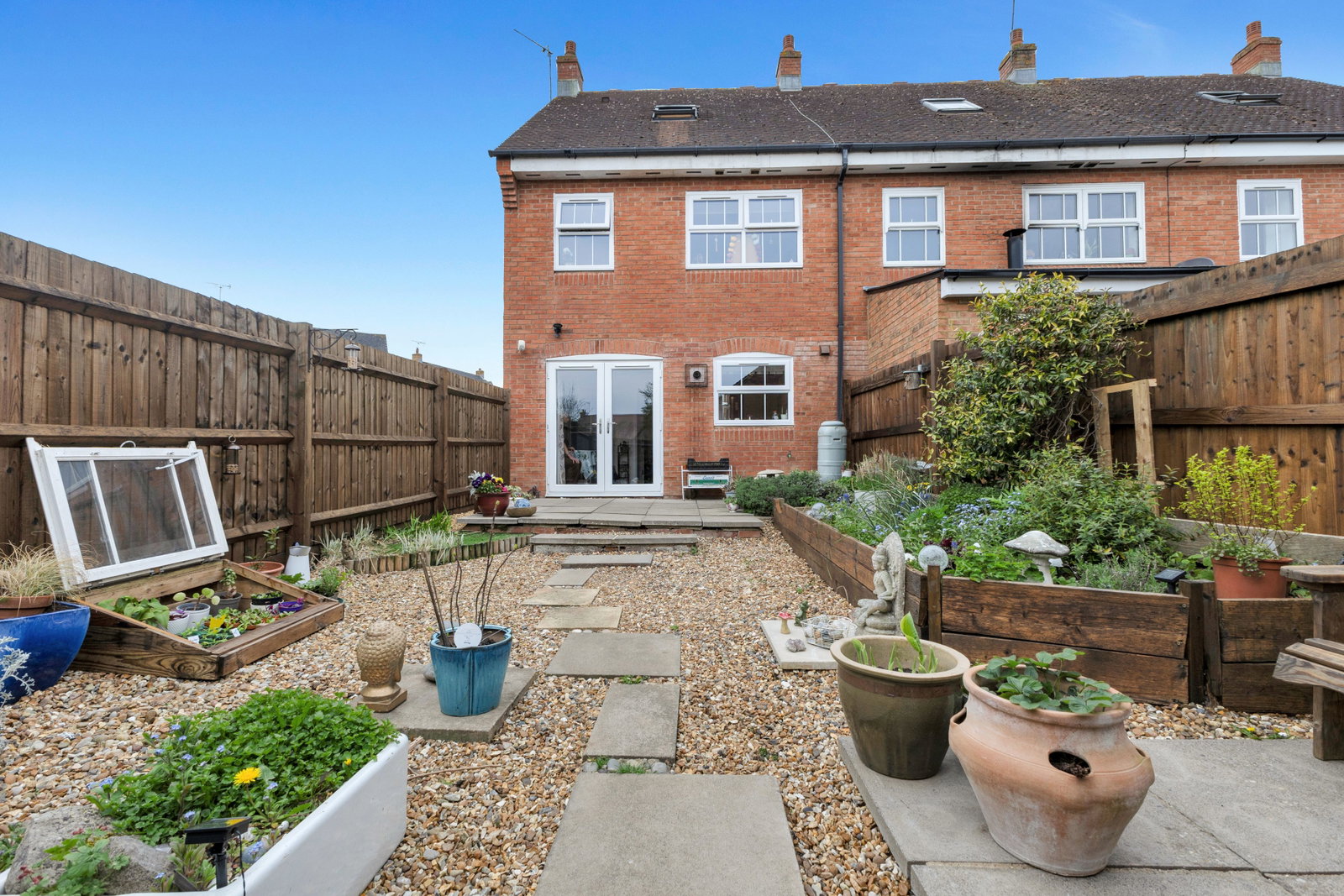 Rear garden